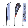 Wholesale Custom Feather Flags Teardrop Beach Flag Flying Banner Flag